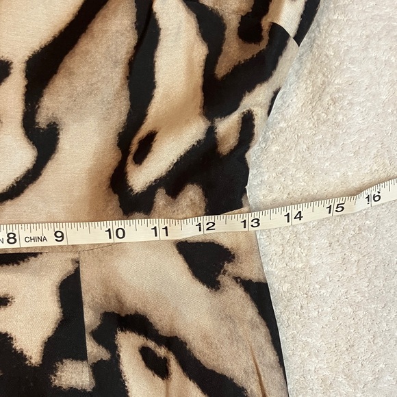 Diane Von Furstenberg silk wool leopard dress - Picture 8 of 12